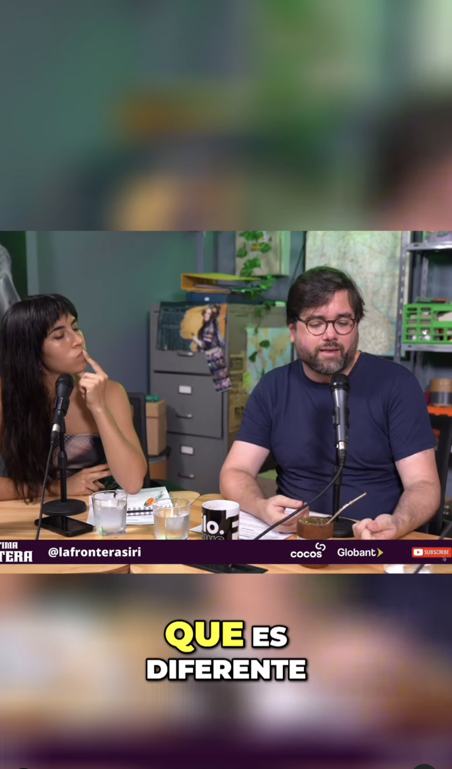 Entrevista a Barbi en televisión